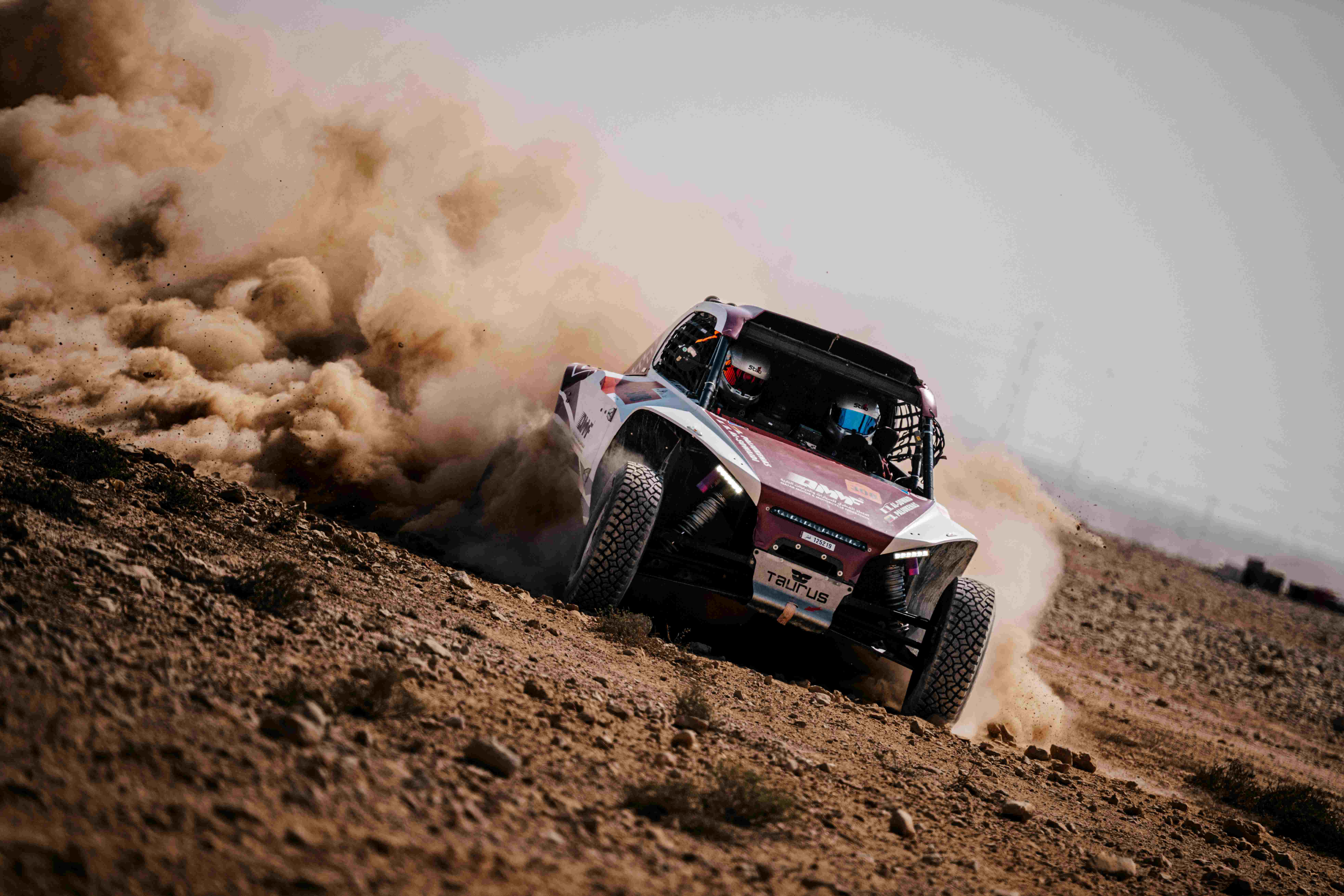 Nouef Al-Sowaidi in action at last year's Qatar International Baja