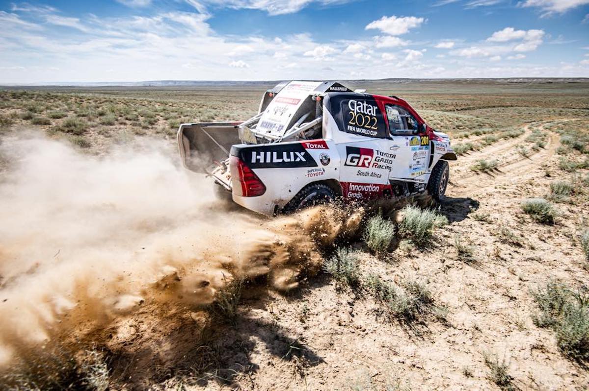 Nasser Al – Attiyah at the top of the overall classification in Kazakhstan Rally after SS3