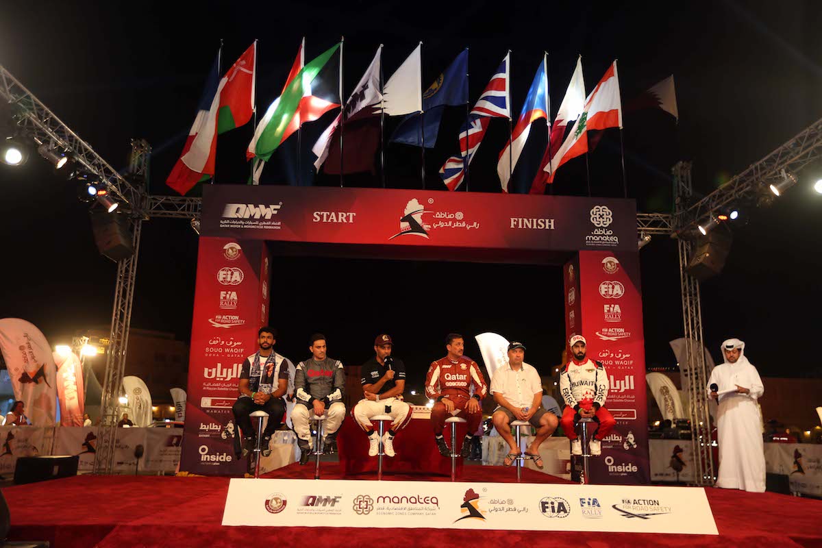 SPECTACULAR SOUQ WAQIF SEND-OFF FOR MANATEQ INTERNATIONAL RALLY OF QATAR