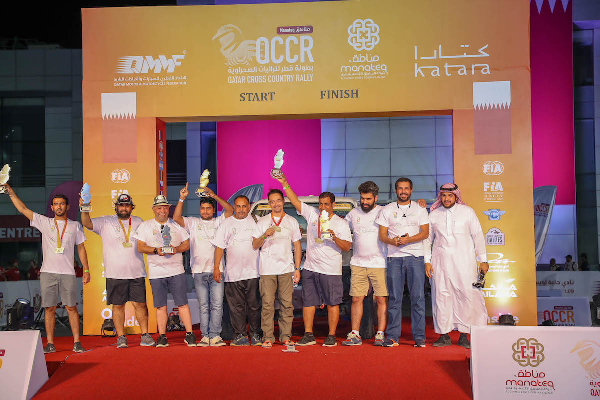 Qatar Manateq Baja 2018 Prize Giving Ceremony