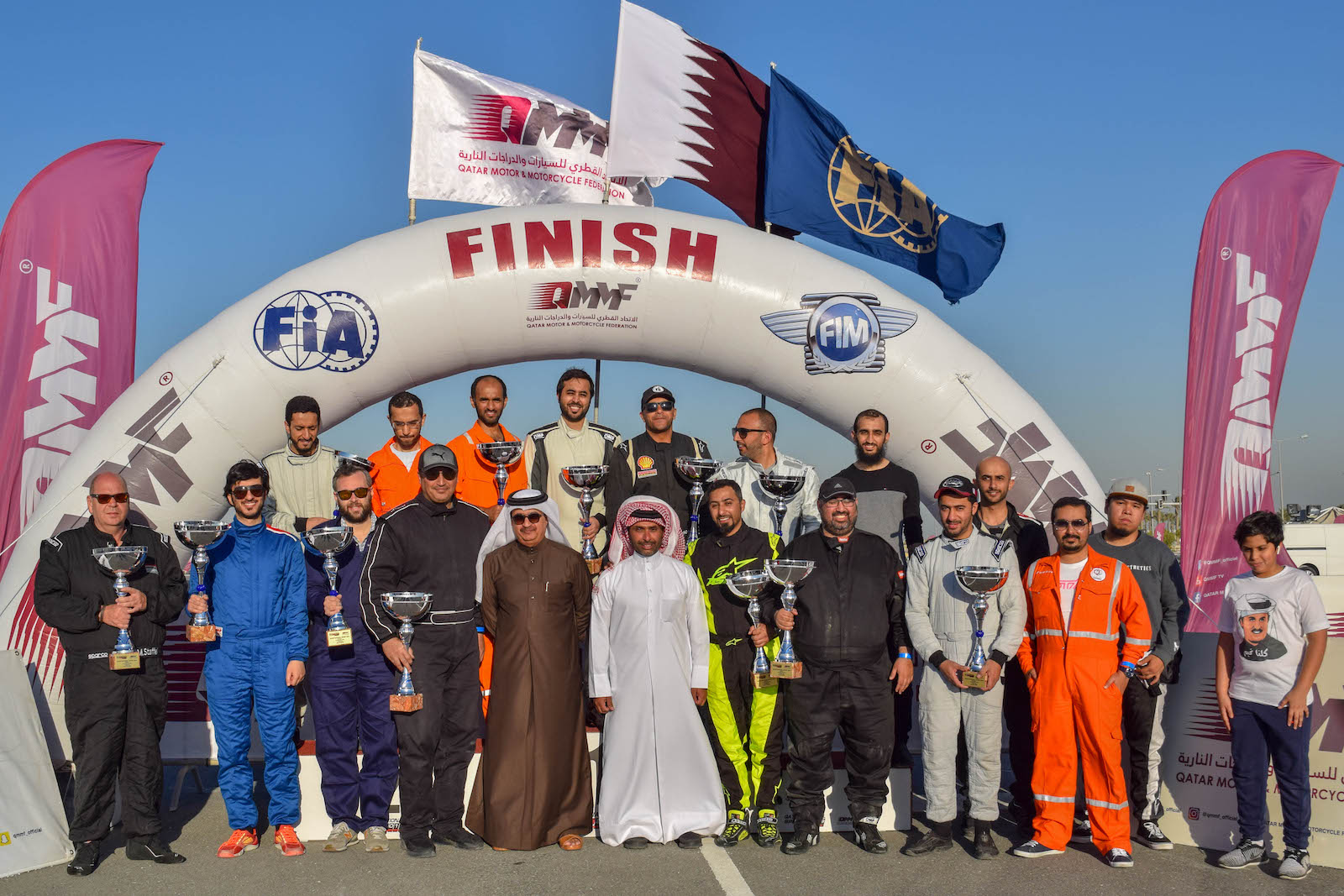 CROWNING CHAMPIONS IN QATAR NATIONAL SPRINT CHAMPIONSHIP 2018 ROUND 1