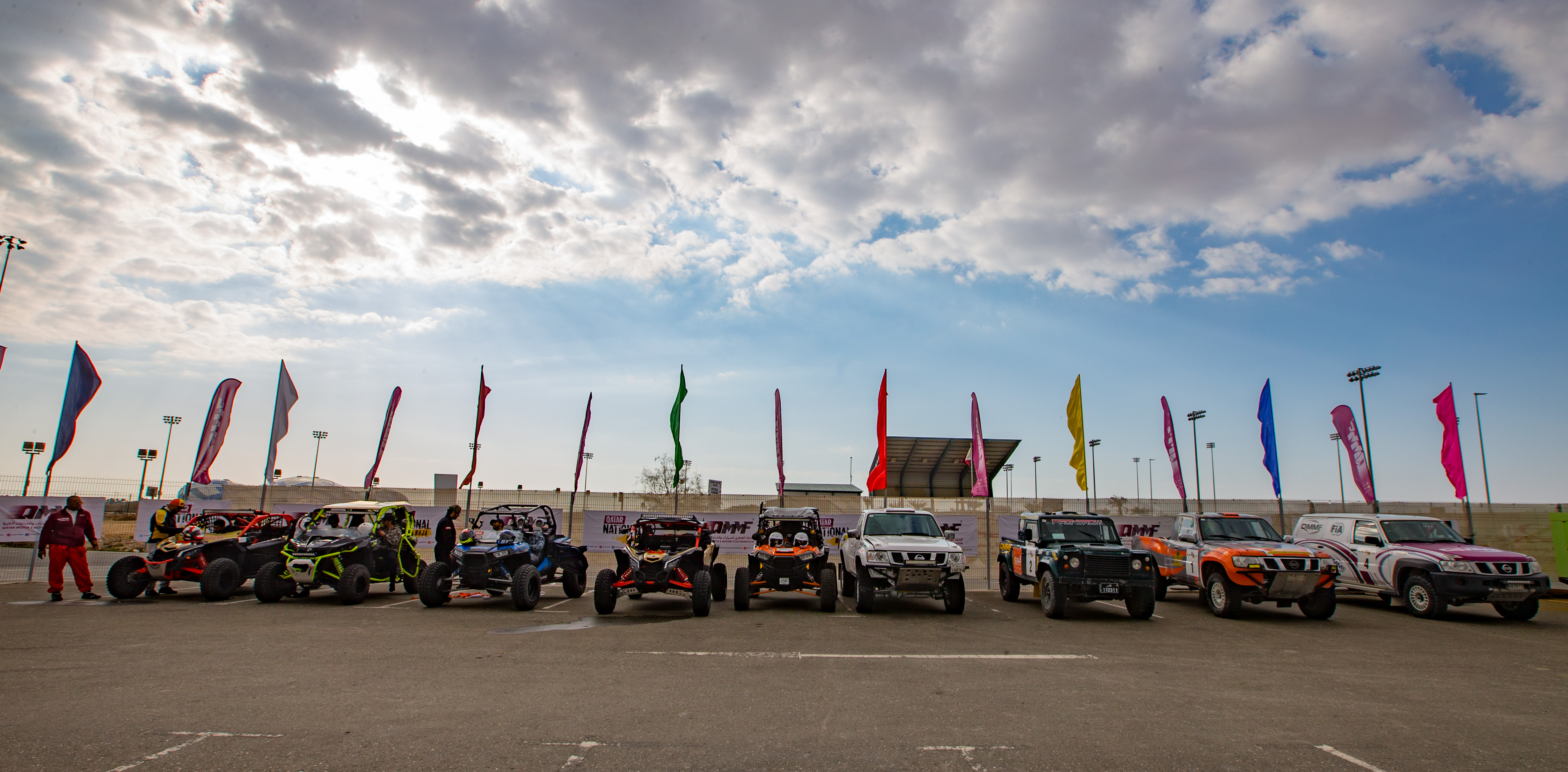 A successful start to the first round of Qatar National Baja 2017