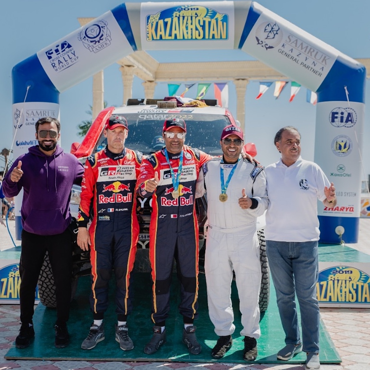 Nasser Al Attiya wins Kazakhstan Rally