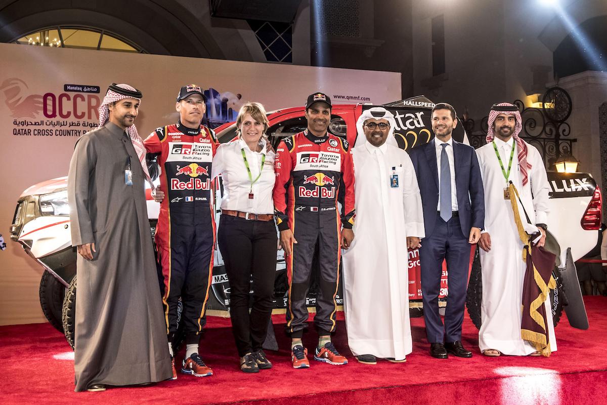 TEAMS SET FOR DESERT SHOWDOWN AS MANATEQ QATAR CROSS-COUNTRY RALLY GETS UNDERWAY ON THE PEARL-QATAR