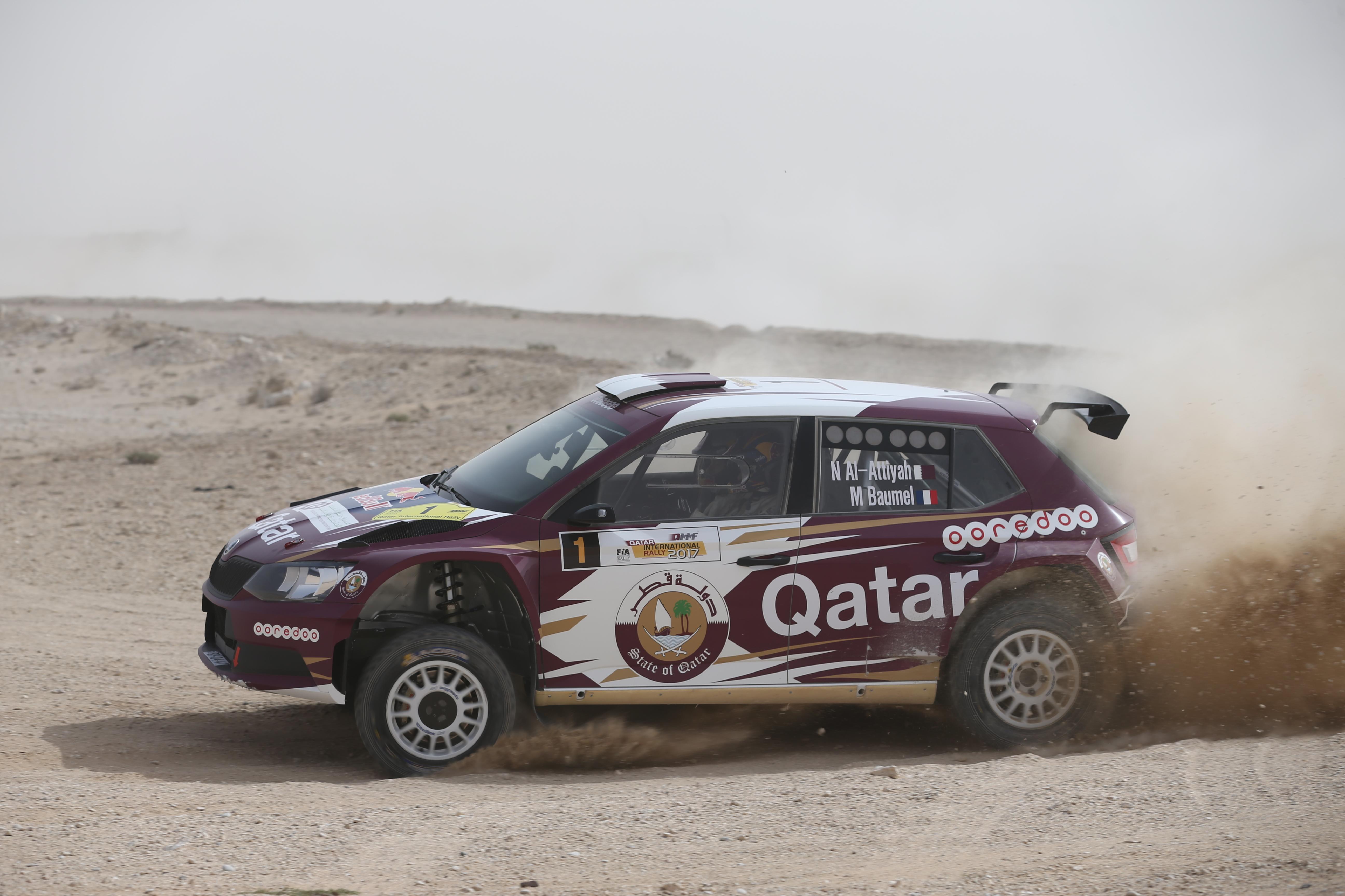 AL-ATTIYAH OVERCOMES STIFF RESISTENCE  FROM AL-SUWAIDI TO LEAD IN QATAR RALLY