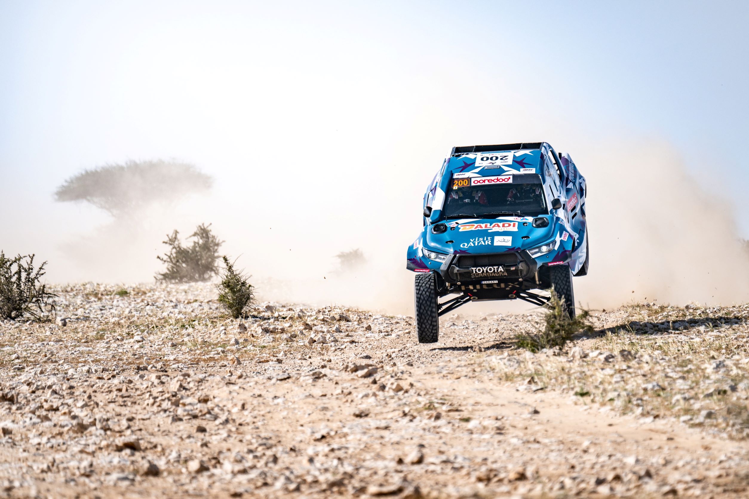 NASSER SALEH AL-ATTIYAH FIGHTS BACK TO LEAD THE QATAR INTERNATIONAL BAJA