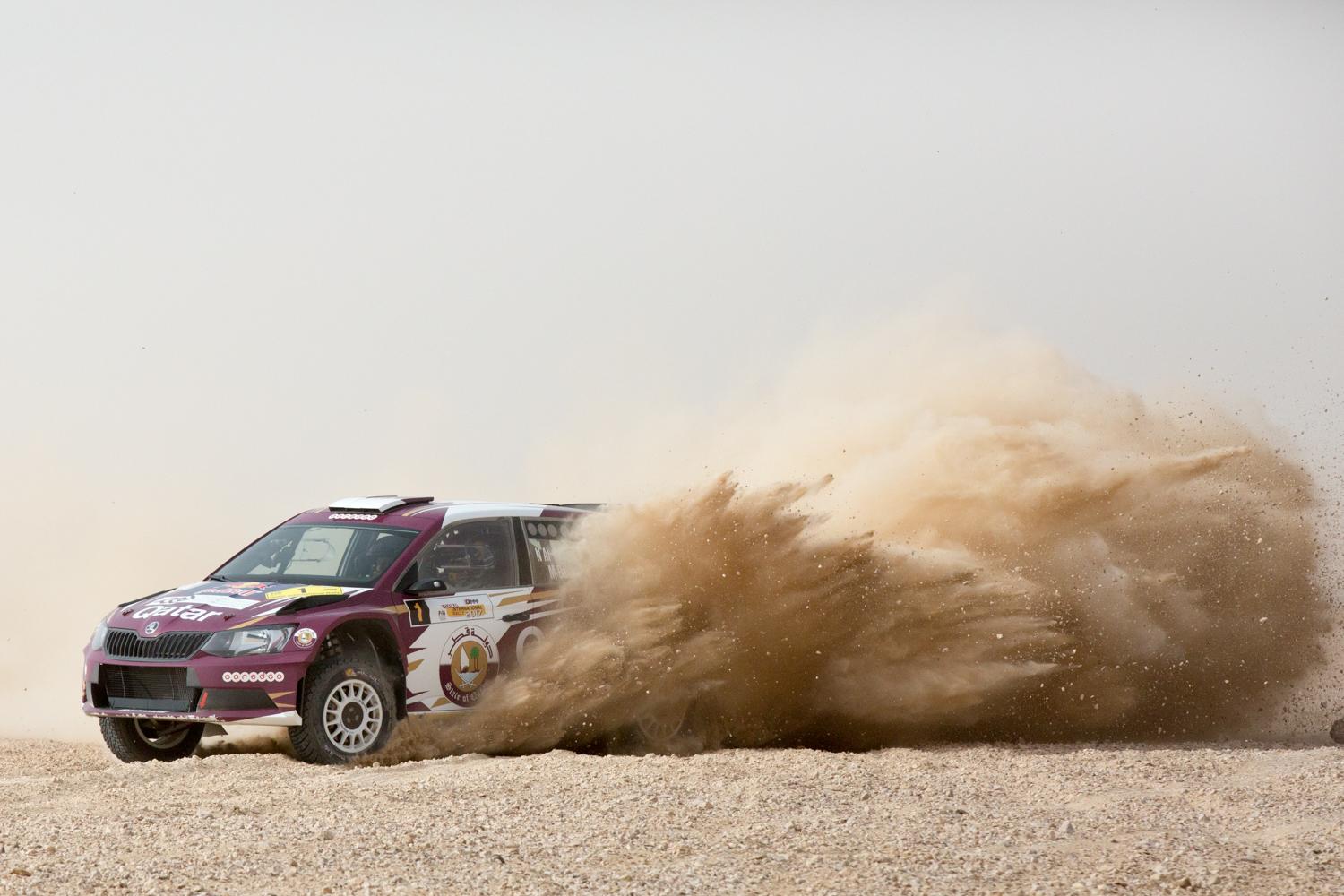 AL ATTIYAH HEADS FIA JORDAN RALLY FIELD