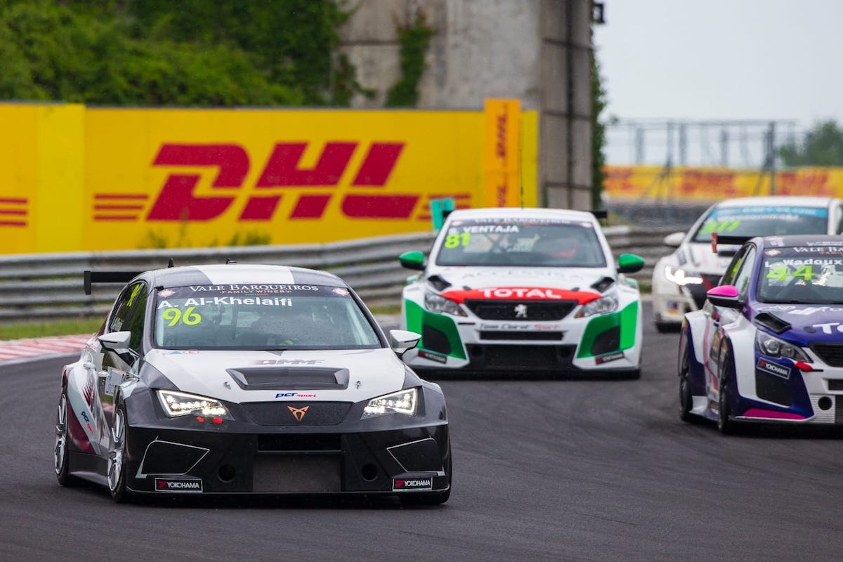 Abdullah Al Khulaifi participating in TCR Europe Championship