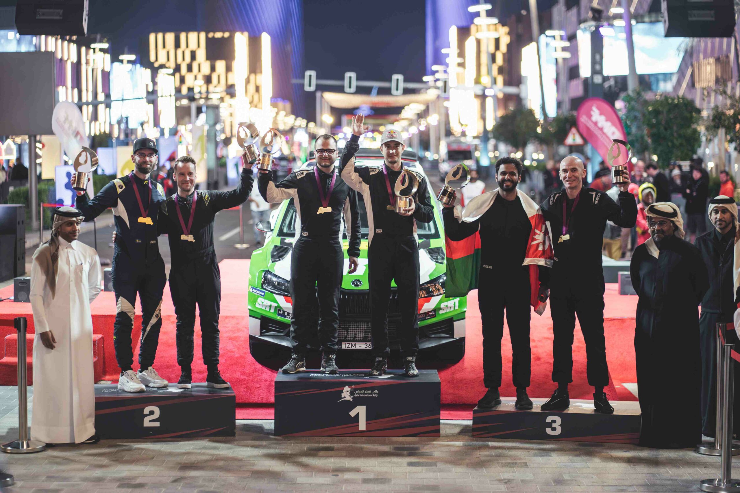 LOUBET AND PASCAUD SECURE NARROW  VICTORY IN QATAR INTERNATIONAL RALLY