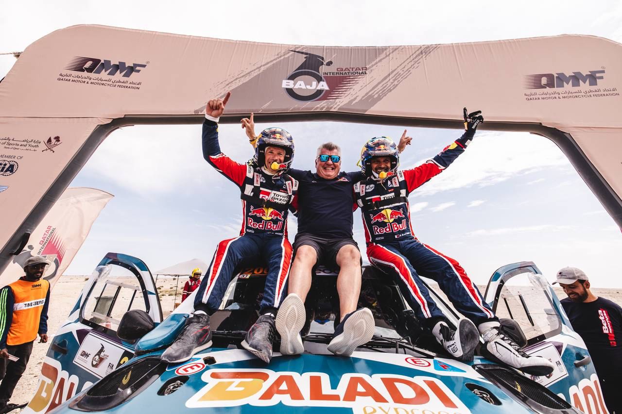 NASSER SALEH AL-ATTIYAH AND KONRAD DABROWSKI CONFIRM  CAR AND MOTORCYCLE WINS AT THE QATAR INTERNATIONAL BAJA