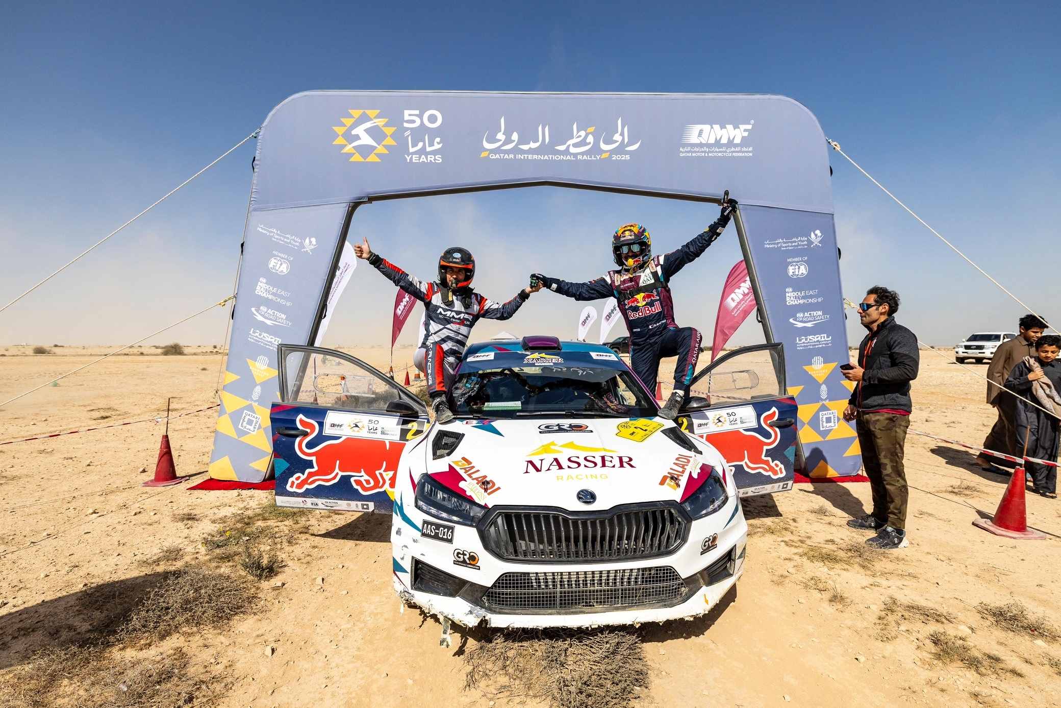 NASSER SALEH AL-ATTIYAH EARNS RECORD-BREAKING  18TH VICTORY AT THE QATAR INTERNATIONAL RALLY