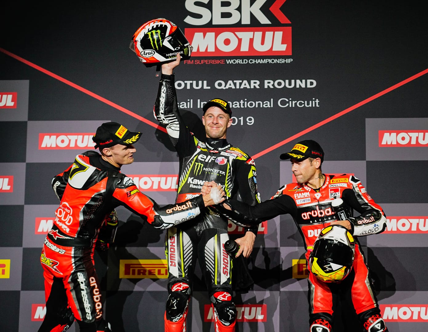 3 winners for the World SBK Race 2 from the World Superbike Championship.