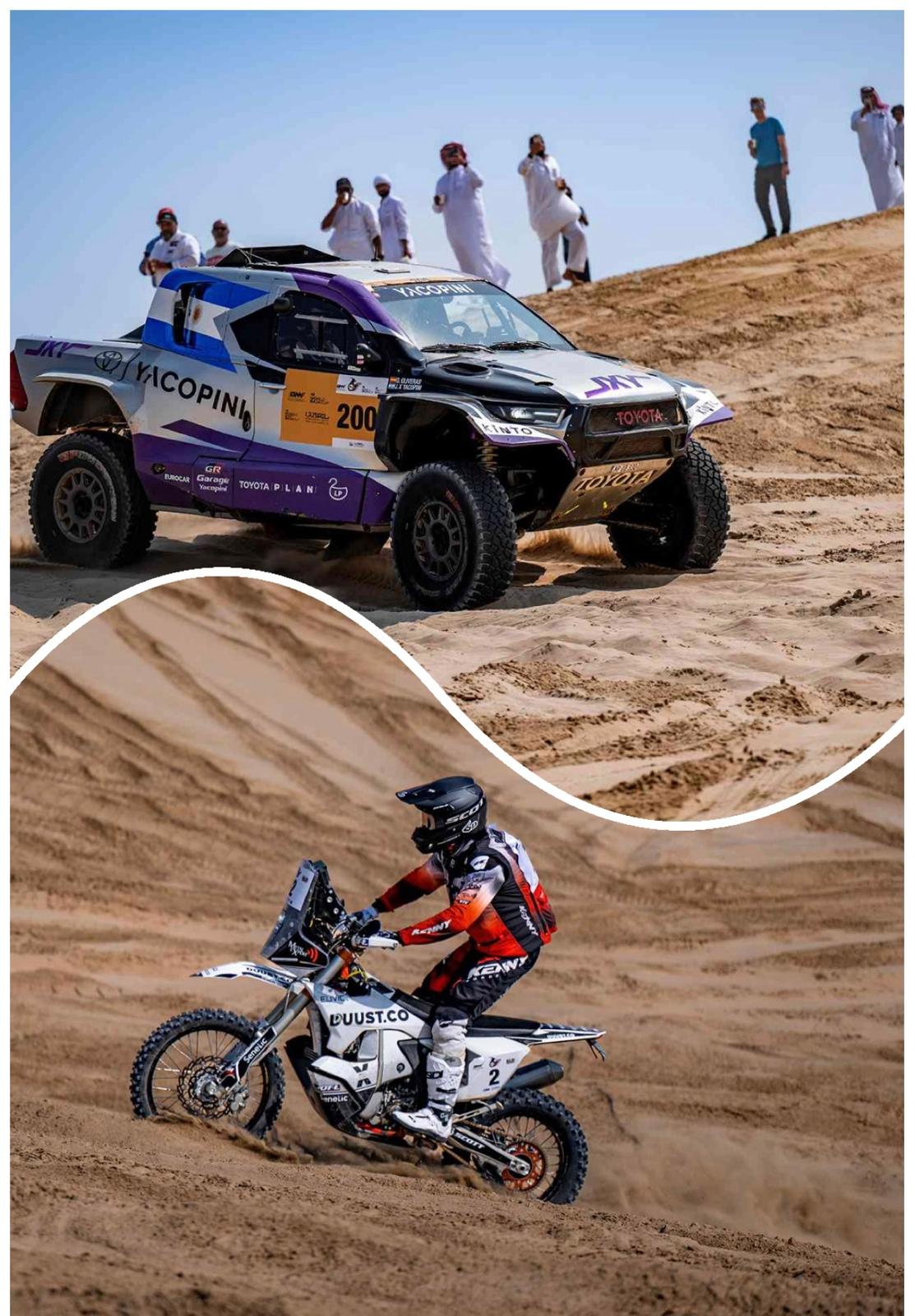 YACOPINI AND OLIVERAS CLAIM MAIDEN  VICTORY AT THE QATAR INTERNATIONAL BAJA