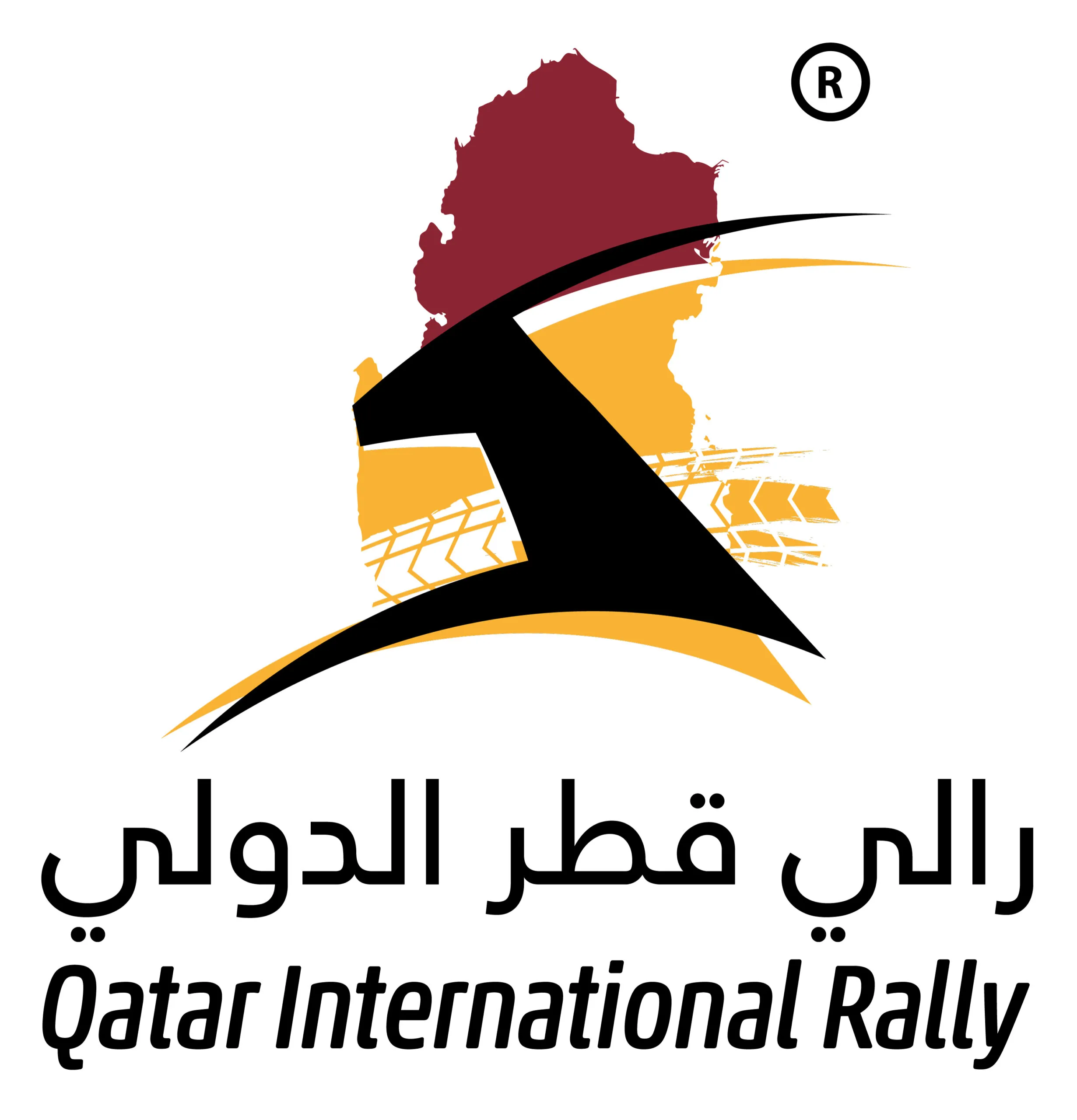 2024 Qatar International Rally (Icon_B_W)